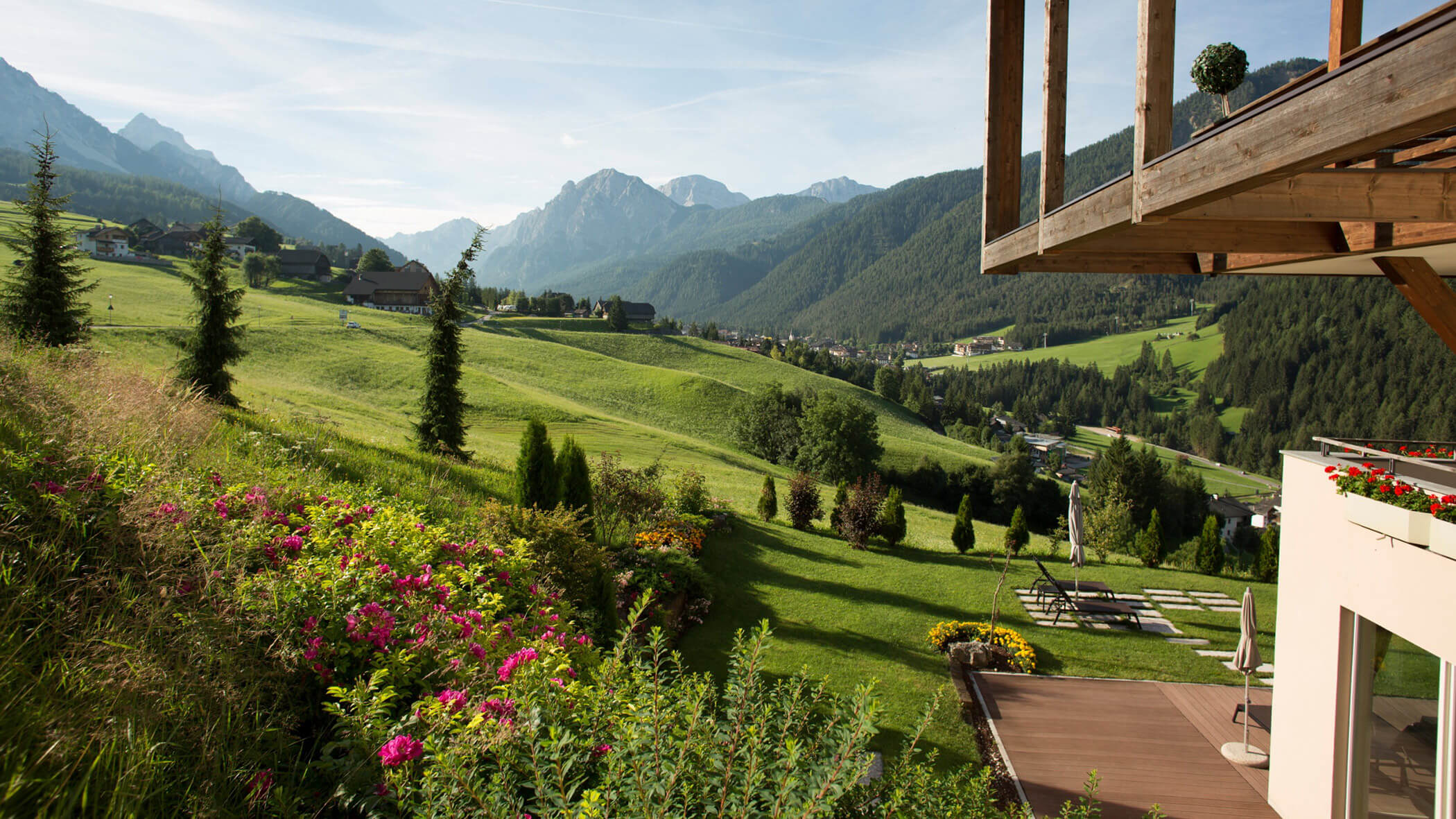 View from the balcony