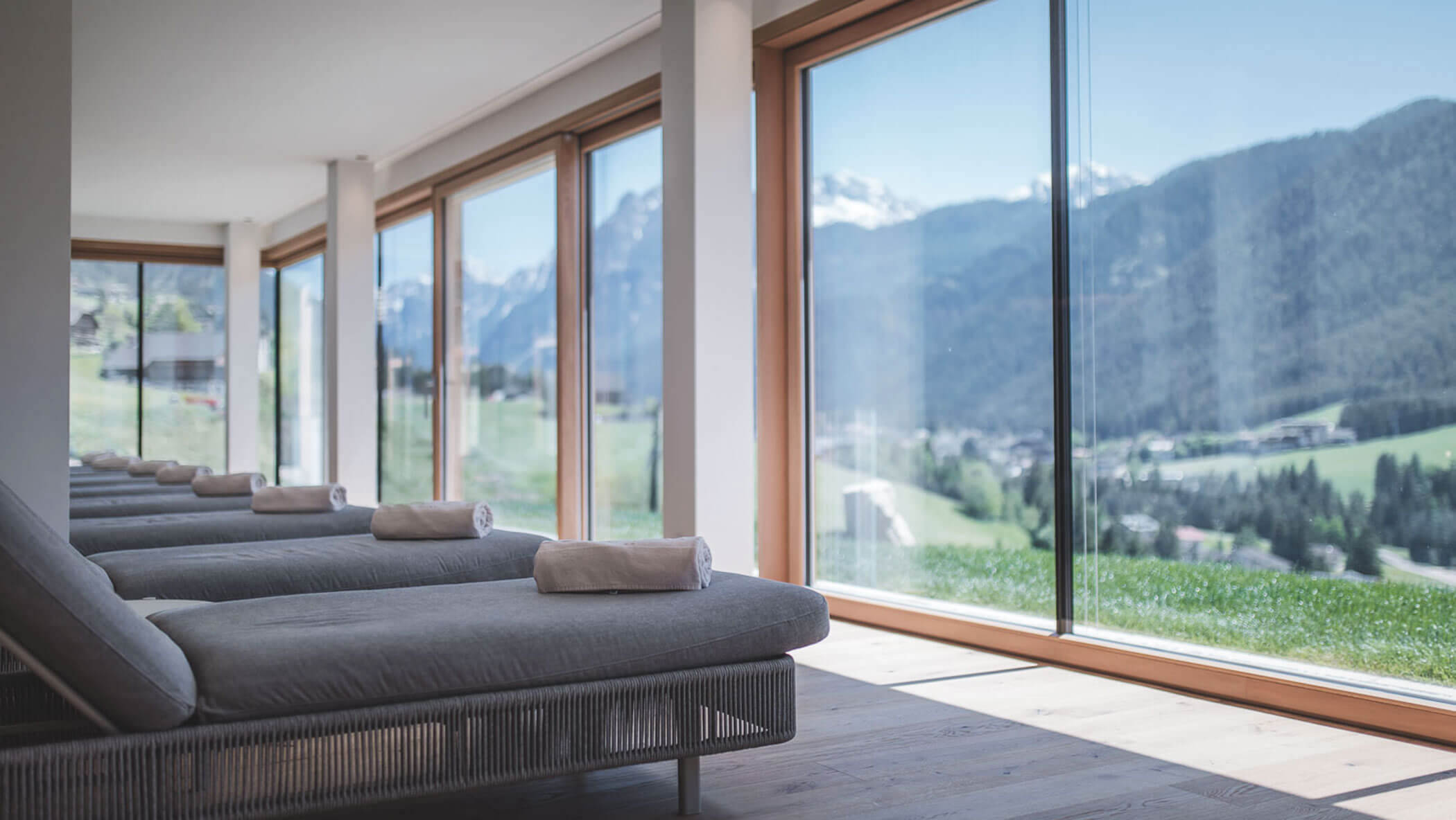 View from the relax area