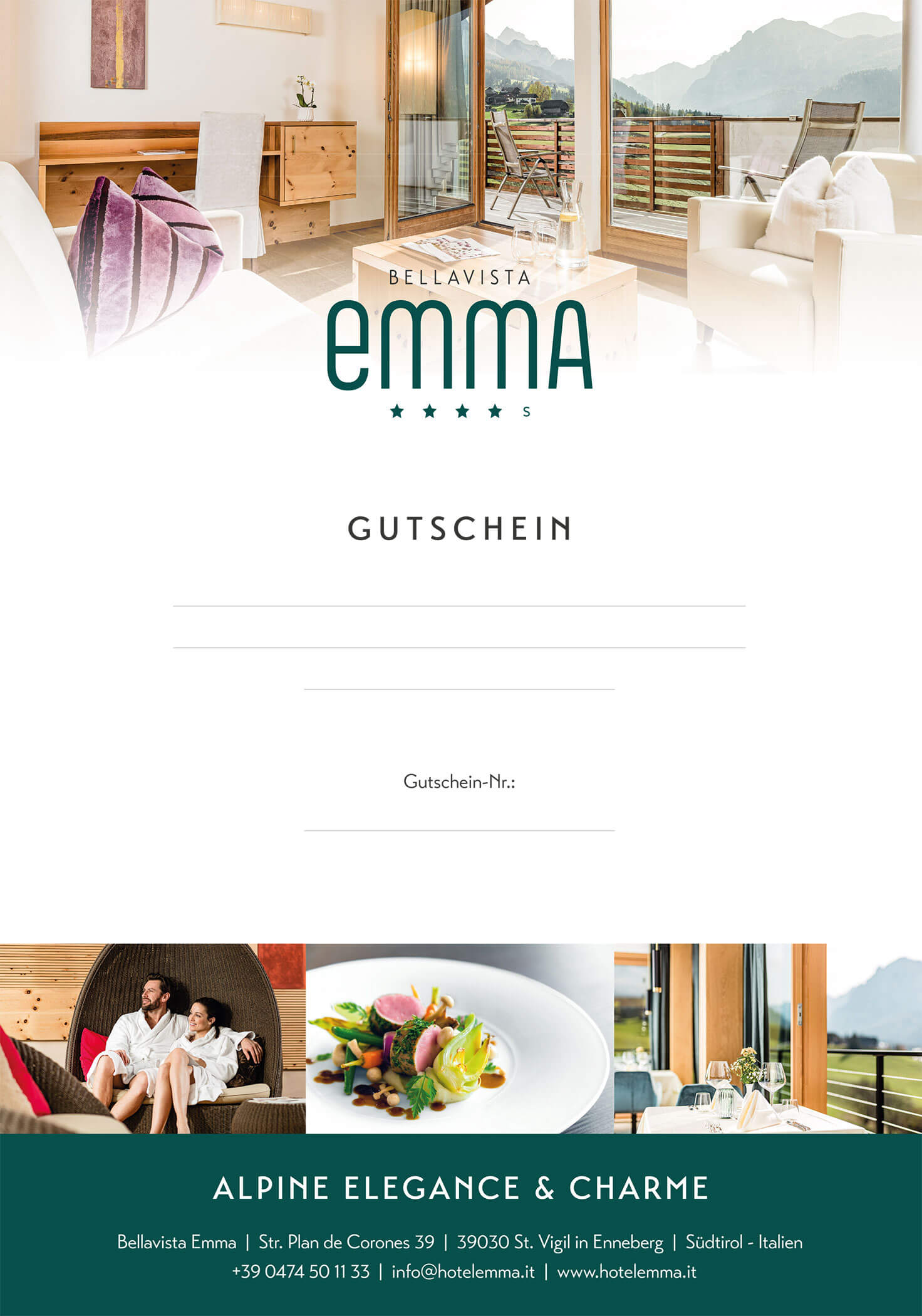 Hotel Emma Gutschein