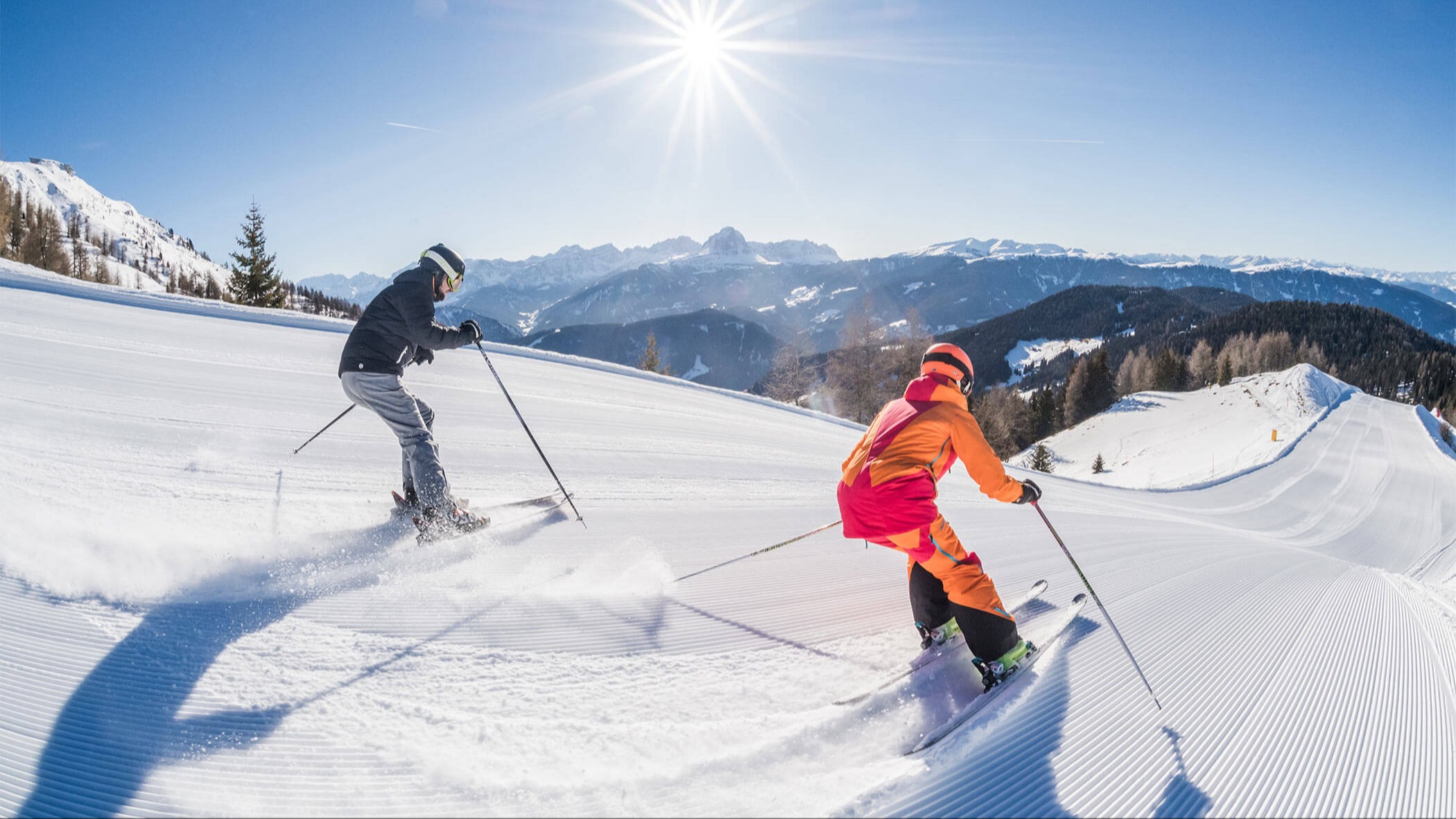 Skifahren am Kronplatz