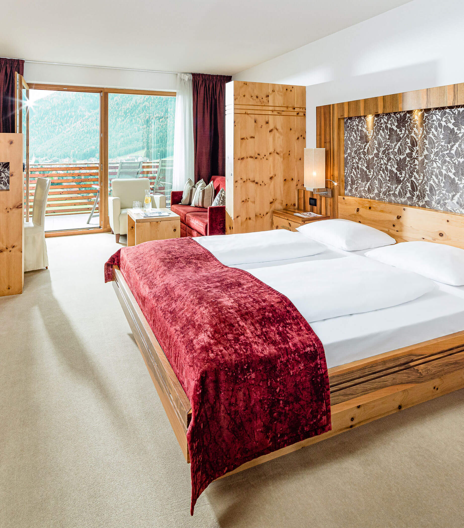 Camere dal comfort eccezionale